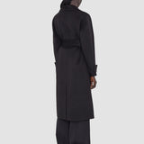 Black Arline Double Face Cashmere Coat - Joseph