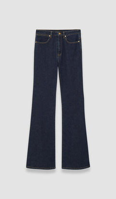 Blue Denim Stretch Bond Trousers - Joseph
