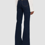 Blue Denim Stretch Bond Trousers - Joseph