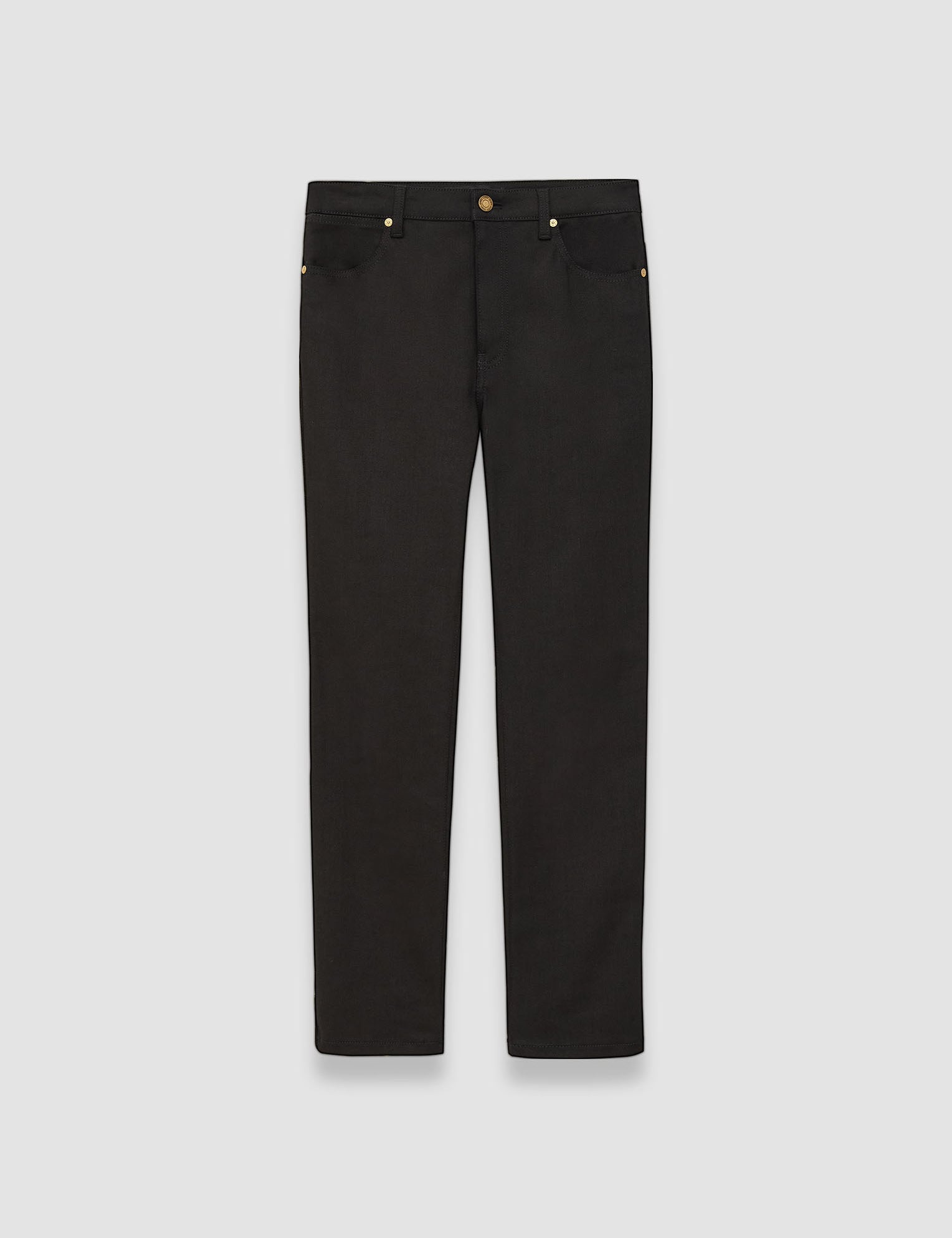 Black Denim Stretch York Trousers - Joseph