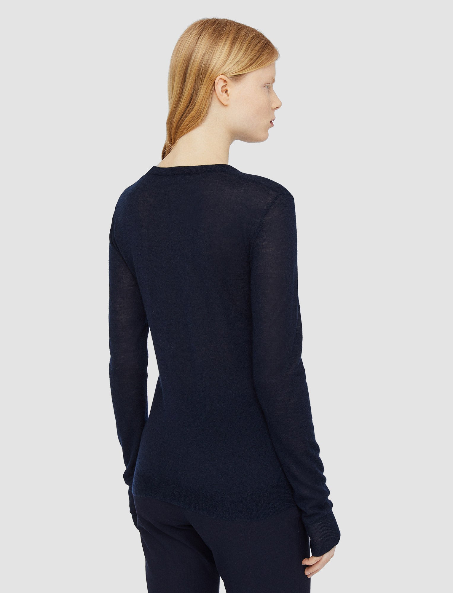 bleu-pull-col-rond-en-cashair-JOSEPH