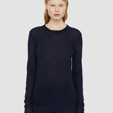 Blue Cashair Round Neck Jumper - Joseph