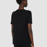 Black Cotton JOSEPH T-Shirt - Joseph