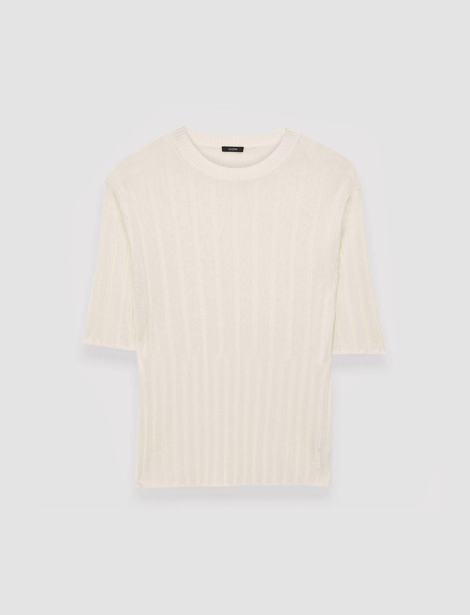 white-crisp-rayon-knitted-t-shirt-JOSEPH