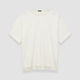 White Mercerised Cotton T-shirt - Joseph