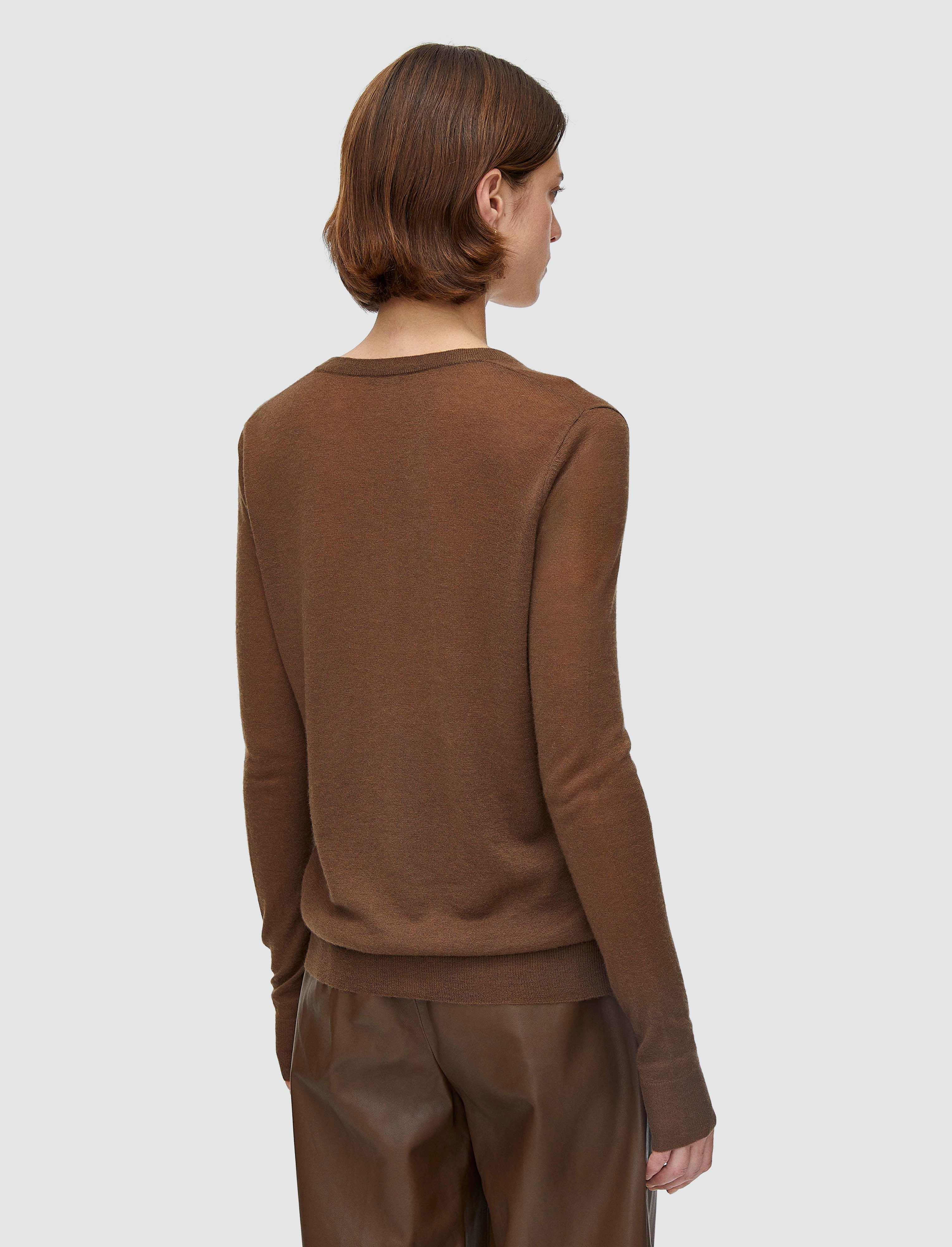 brown-cashair-v-neck-jumper-JOSEPH