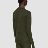 Green Cashair Round Neck Jumper - Joseph