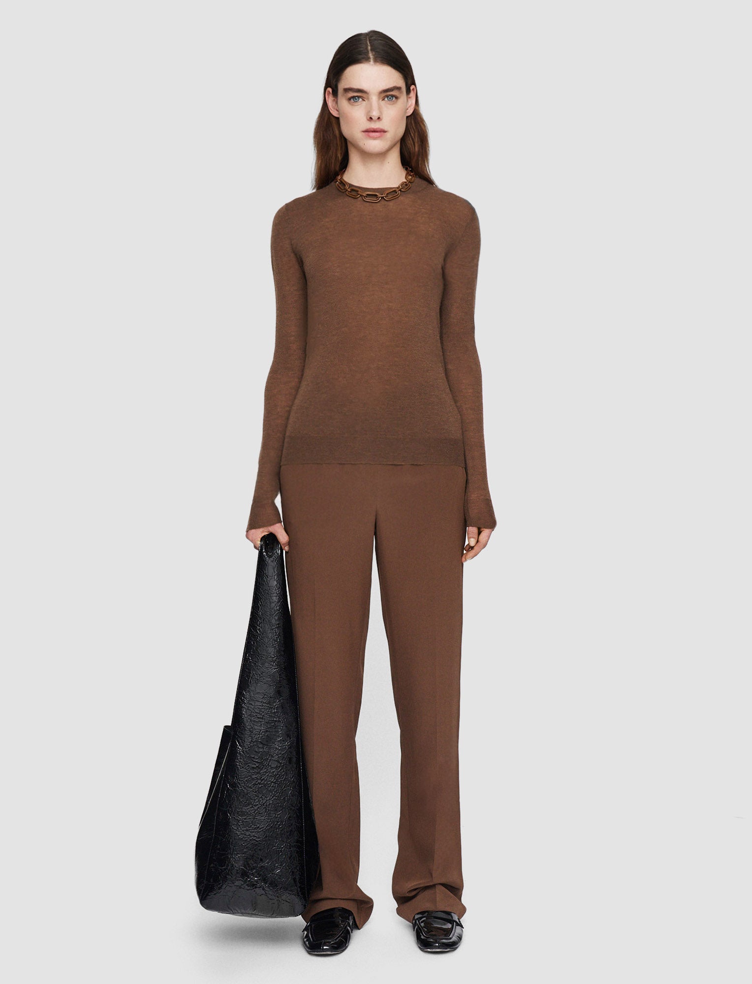 brown-cashair-round-neck-jumper-JOSEPH