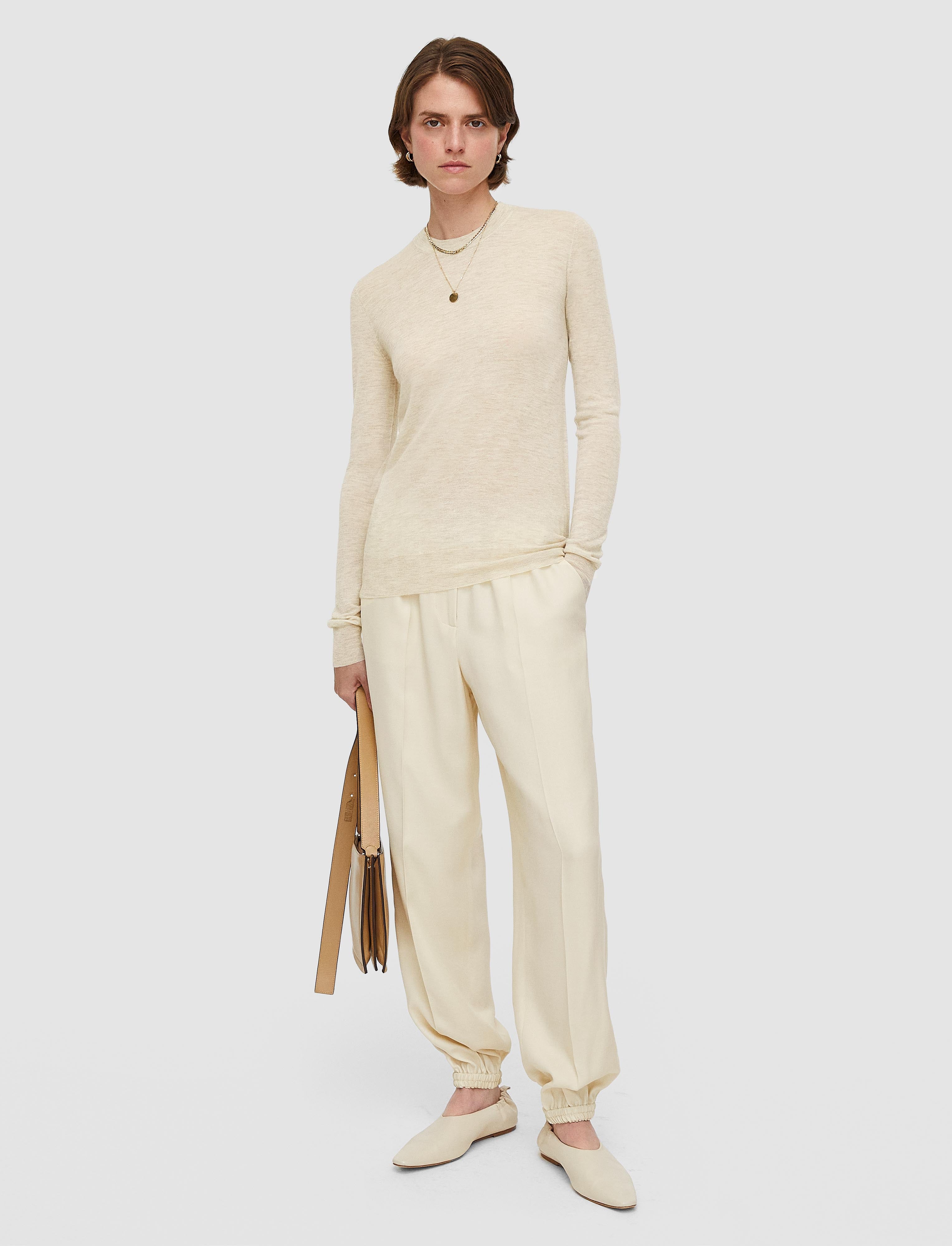 white-cashair-round-neck-jumper-JOSEPH