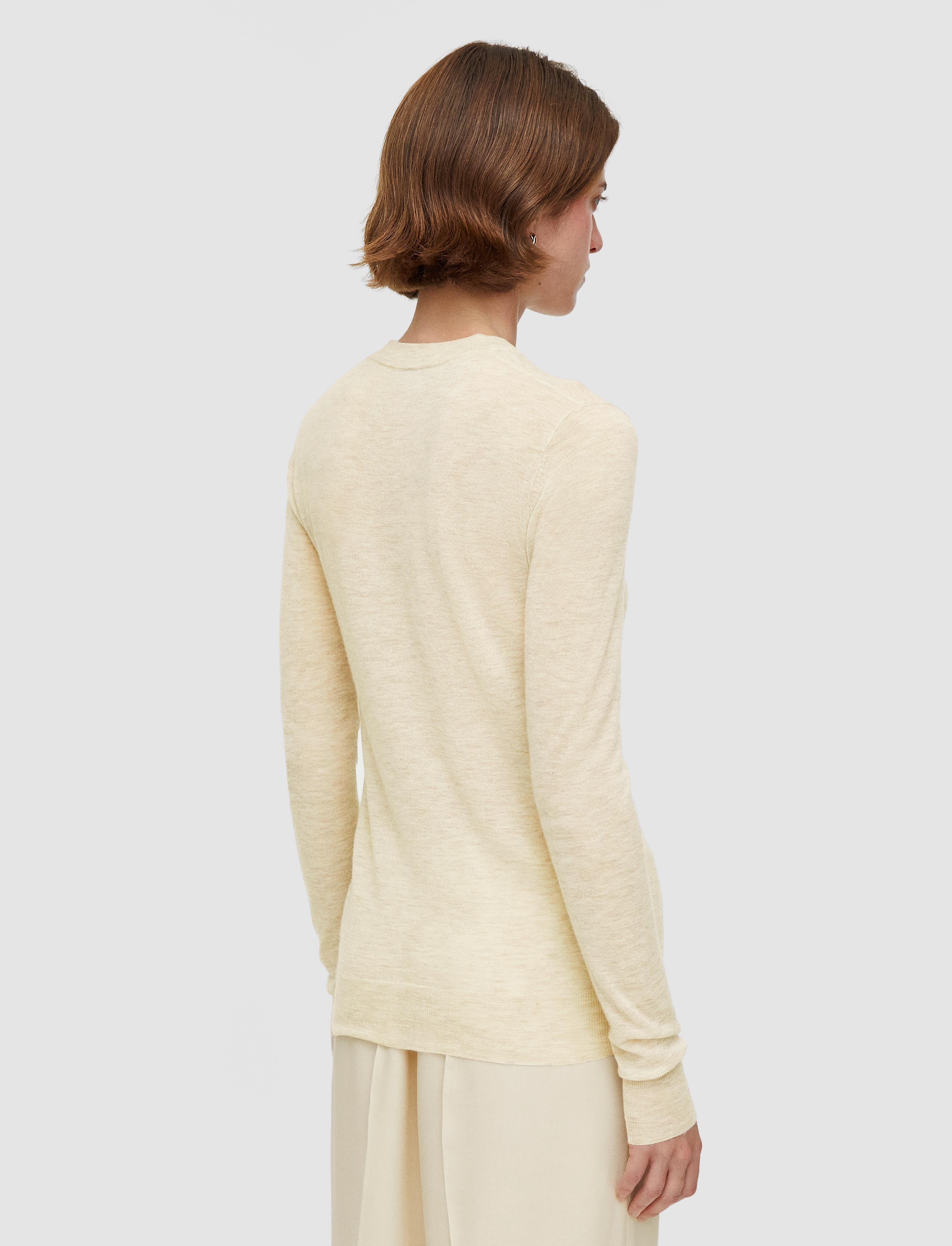 blanc-pull-col-rond-en-cashair-JOSEPH