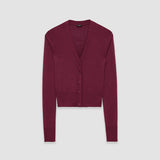 Purple Cashair Cardigan - Joseph