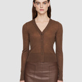 Brown Cashair Cardigan - Joseph