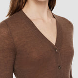 Brown Cashair Cardigan - Joseph