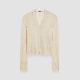 White Cashair Cardigan - Joseph