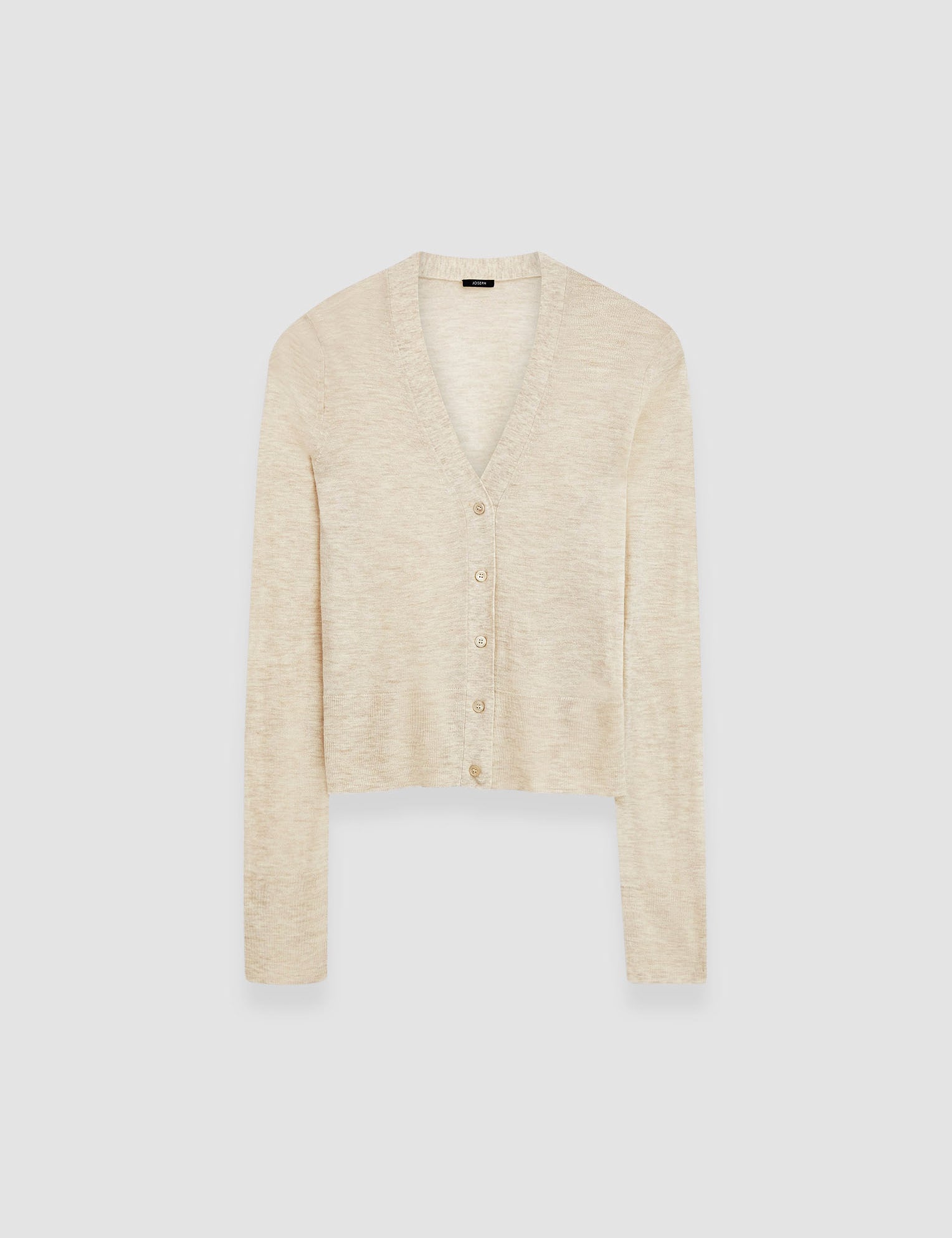 White Cashair Cardigan - Joseph