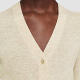 White Cashair Cardigan - Joseph