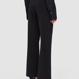 Black Milano Knit Stretch Trousers - Joseph