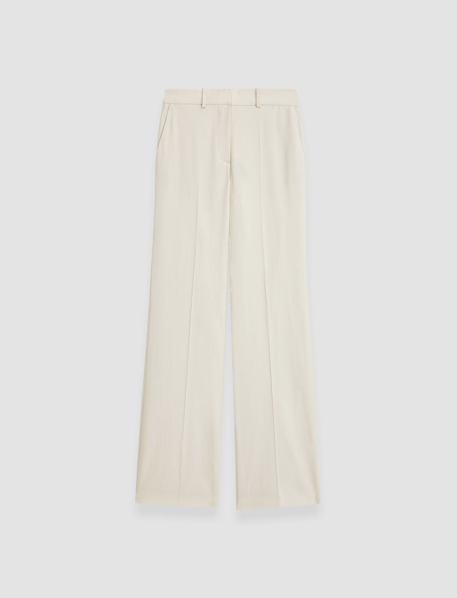 white-milano-knit-stretch-trousers-JOSEPH