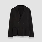 Black Milano Knit Stretch Jacket - Joseph