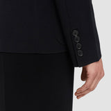 Black Milano Knit Stretch Jacket - Joseph