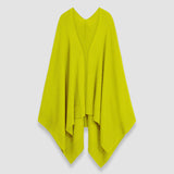 Green Merino Rib Wrap - Joseph