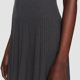 Grey Merino Rib Dress - Joseph