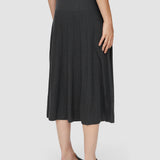 Grey Merino Rib Skirt - Joseph