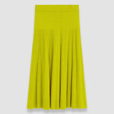 Green Merino Rib Skirt - Joseph