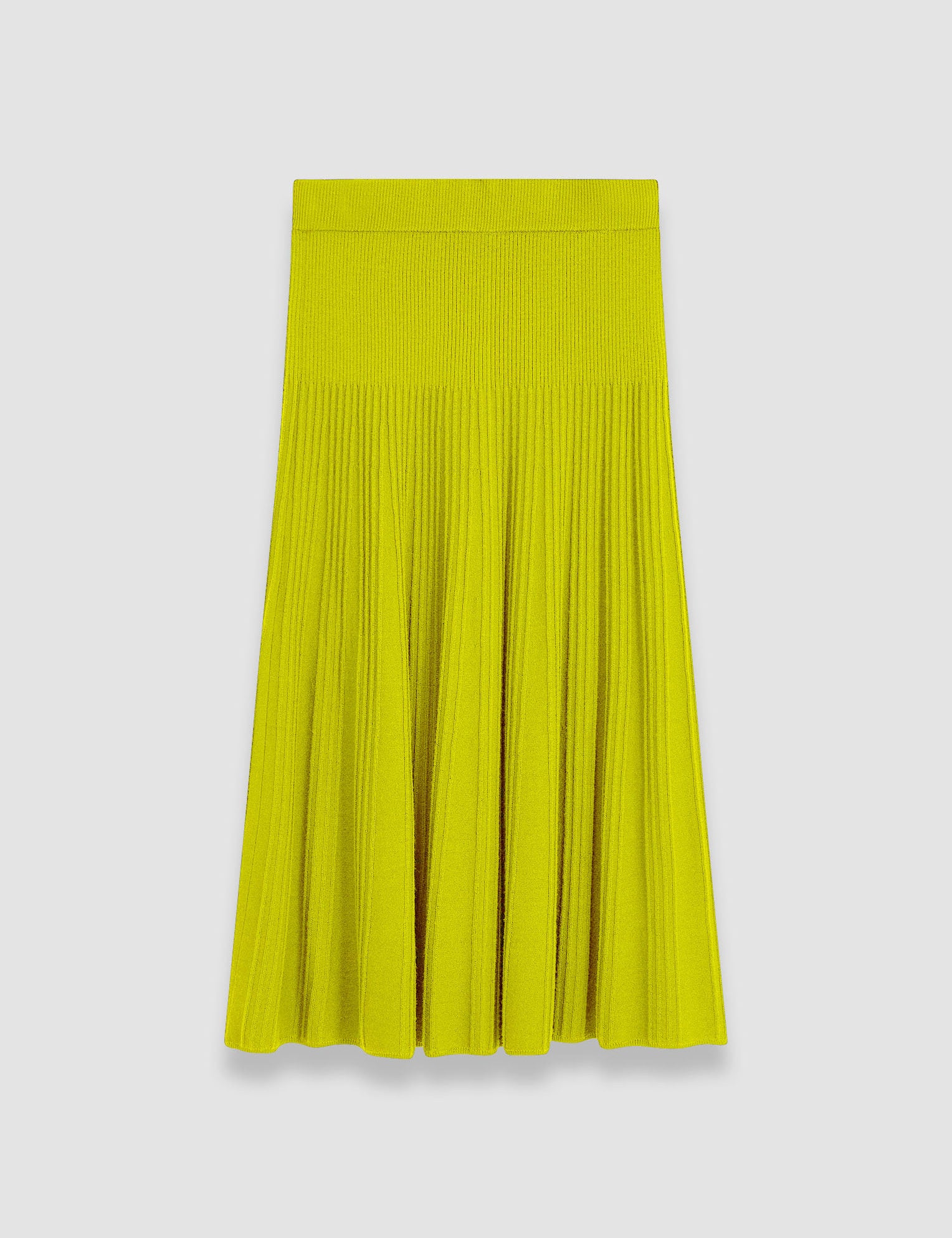 Green Merino Rib Skirt - Joseph