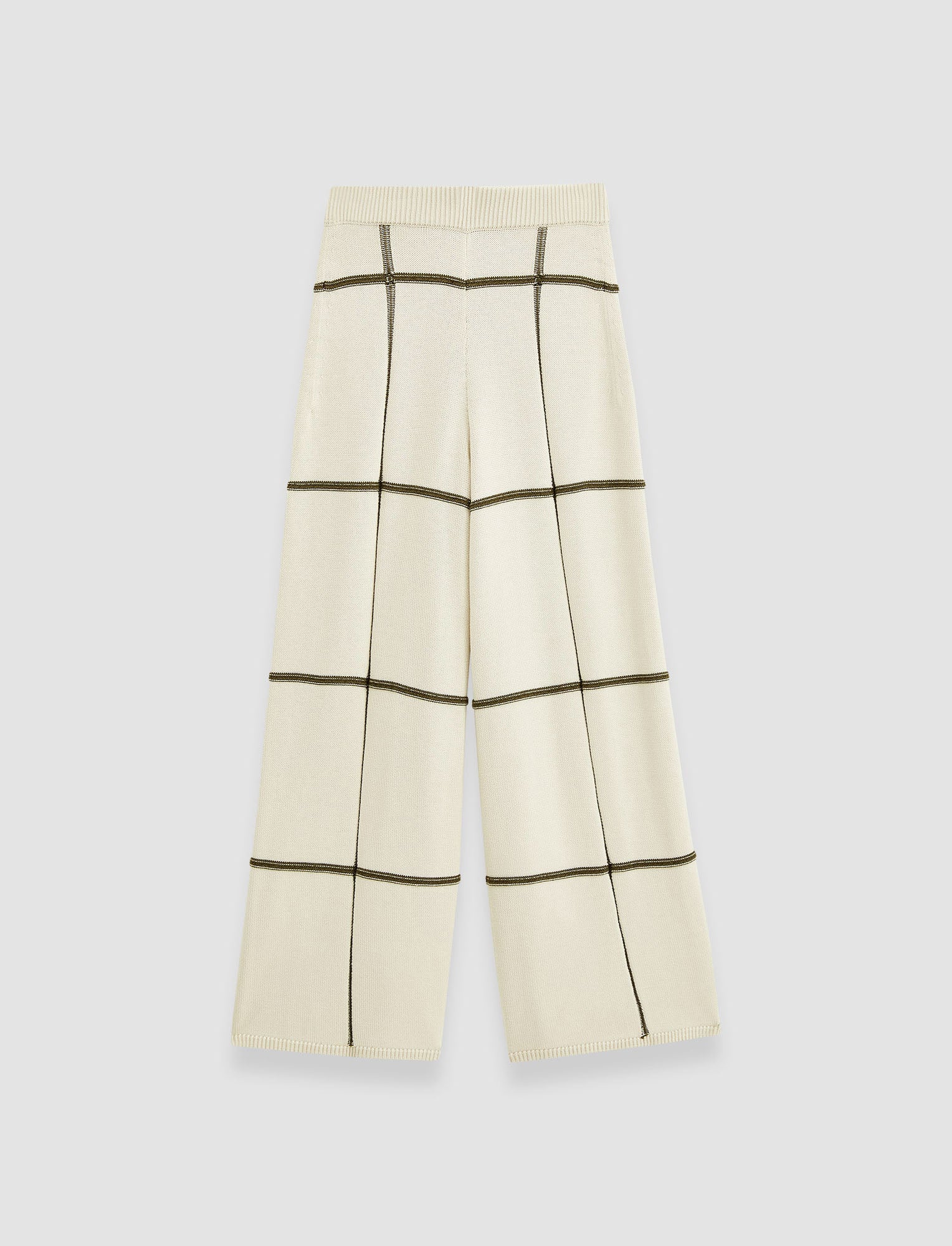 white-grid-cotton-silk-culottes-JOSEPH