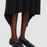 Black Bi-Colour Ribbed Skirt - Joseph