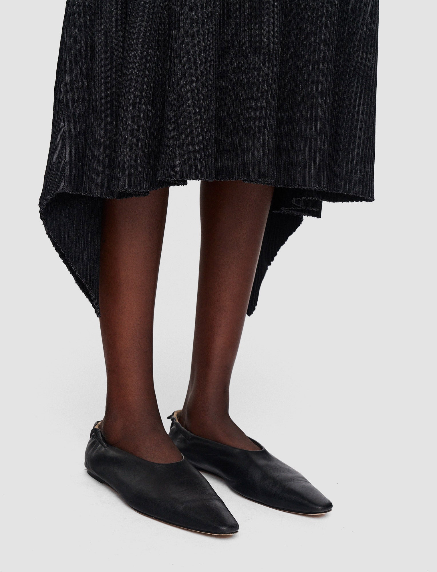 black-bi-colour-ribbed-skirt-JOSEPH