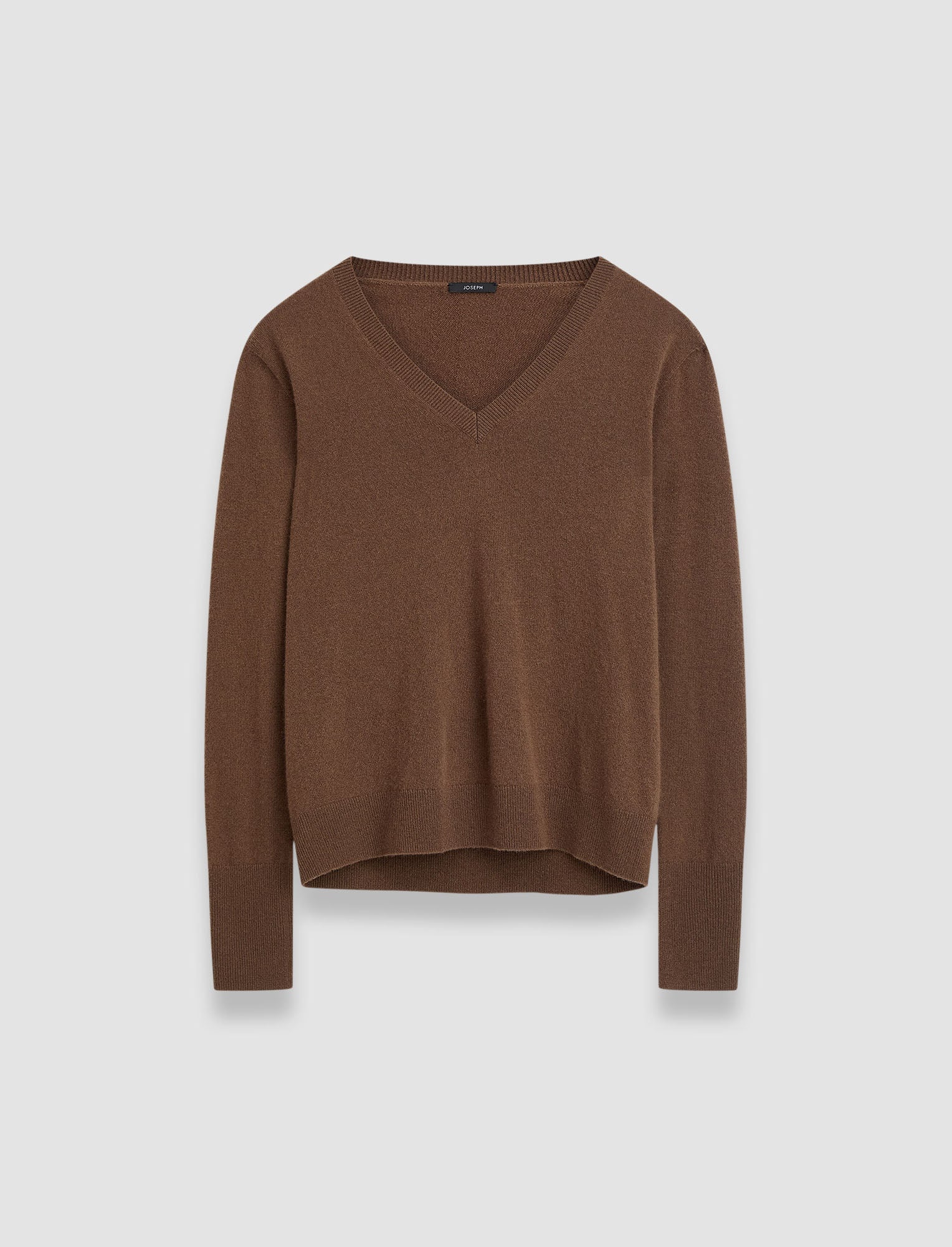 brown-light-pure-cashmere-v-neck-jumper-JOSEPH