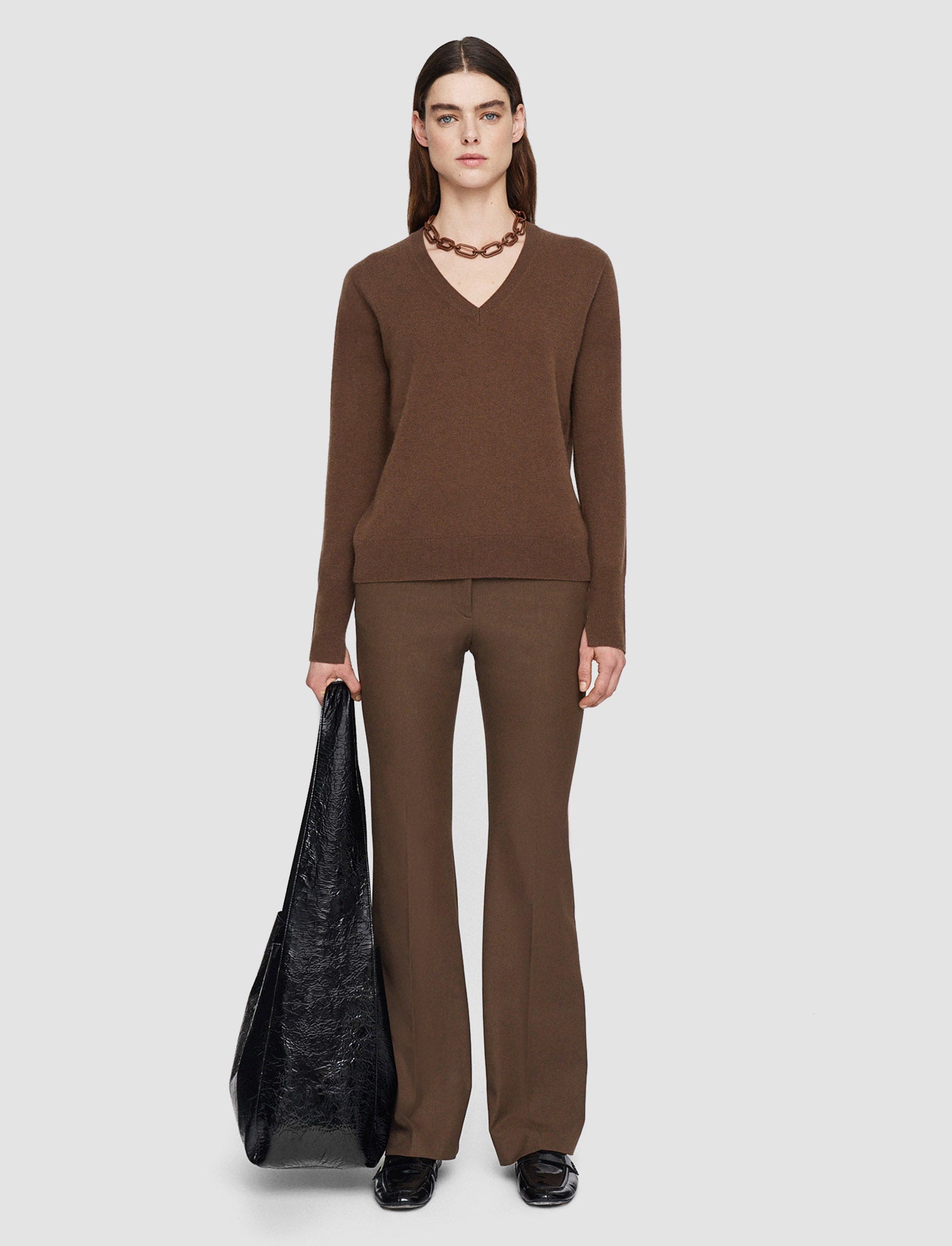 brown-light-pure-cashmere-v-neck-jumper-JOSEPH