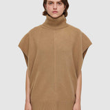 Beige Soft Wool Poncho - Joseph