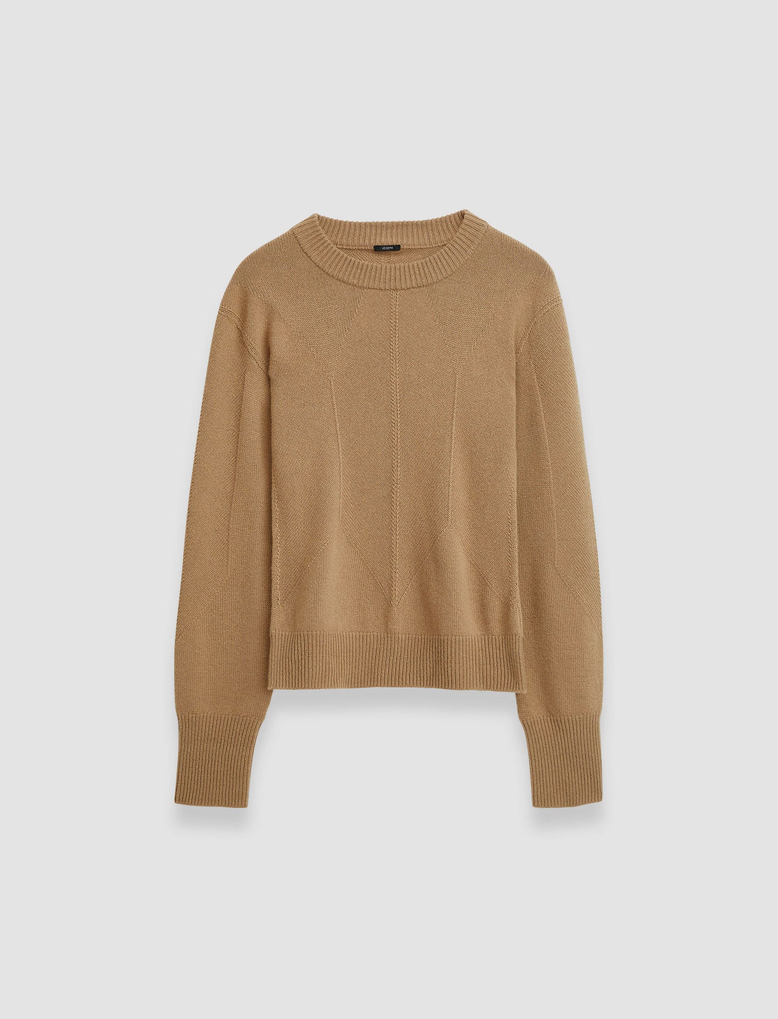 beige-soft-wool-round-neck-jumper-JOSEPH