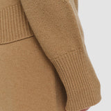 Beige Soft Wool Round Neck Jumper - Joseph