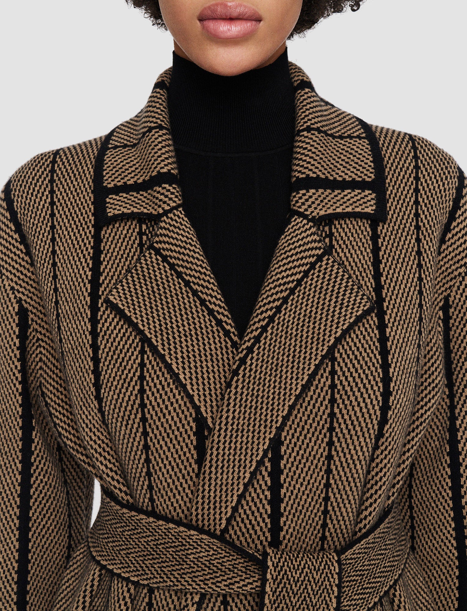 multicolour-chevron-jacquard-knitted-coat-JOSEPH