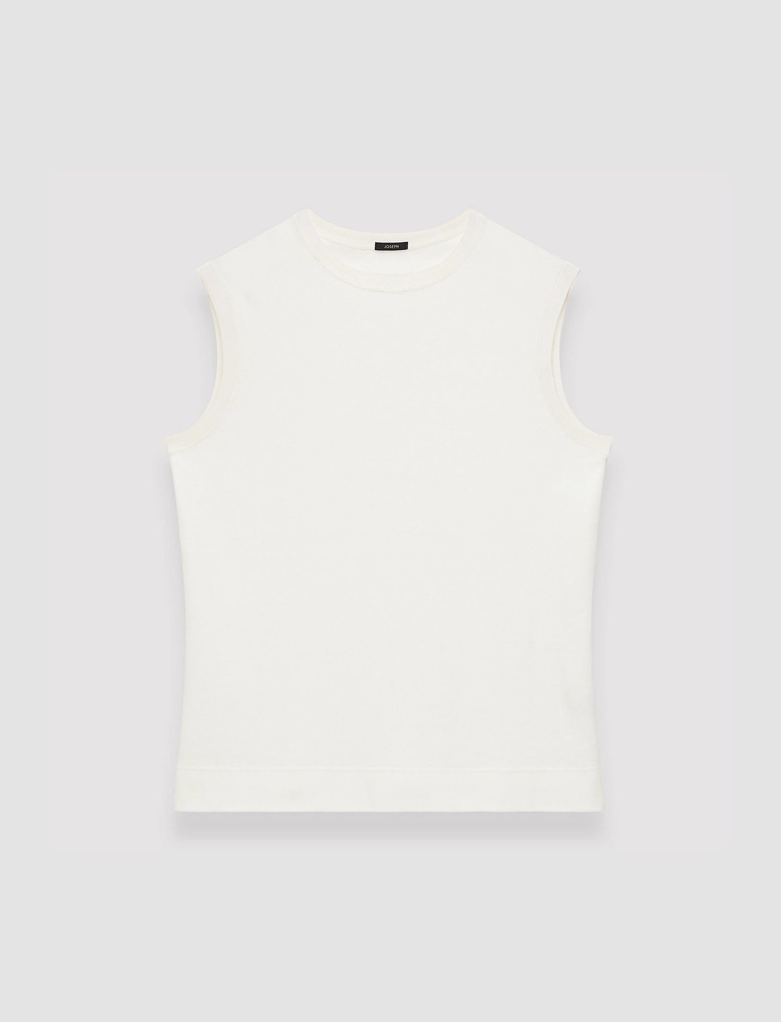 white-mercerised-cotton-tank-top-JOSEPH