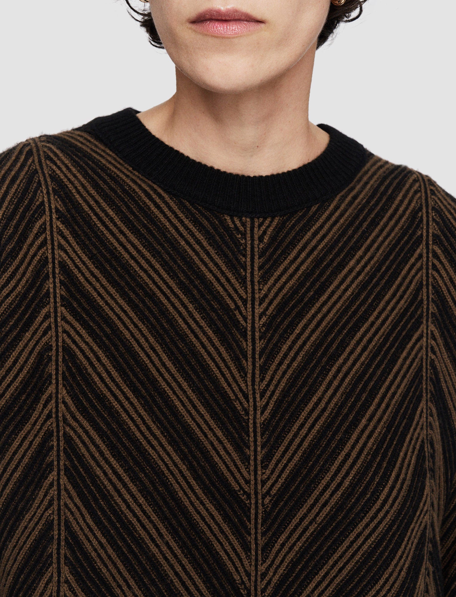 brown-chevron-ribbed-round-neck-jumper-JOSEPH