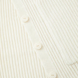 White Light Cardigan Stitch Scarf - Joseph