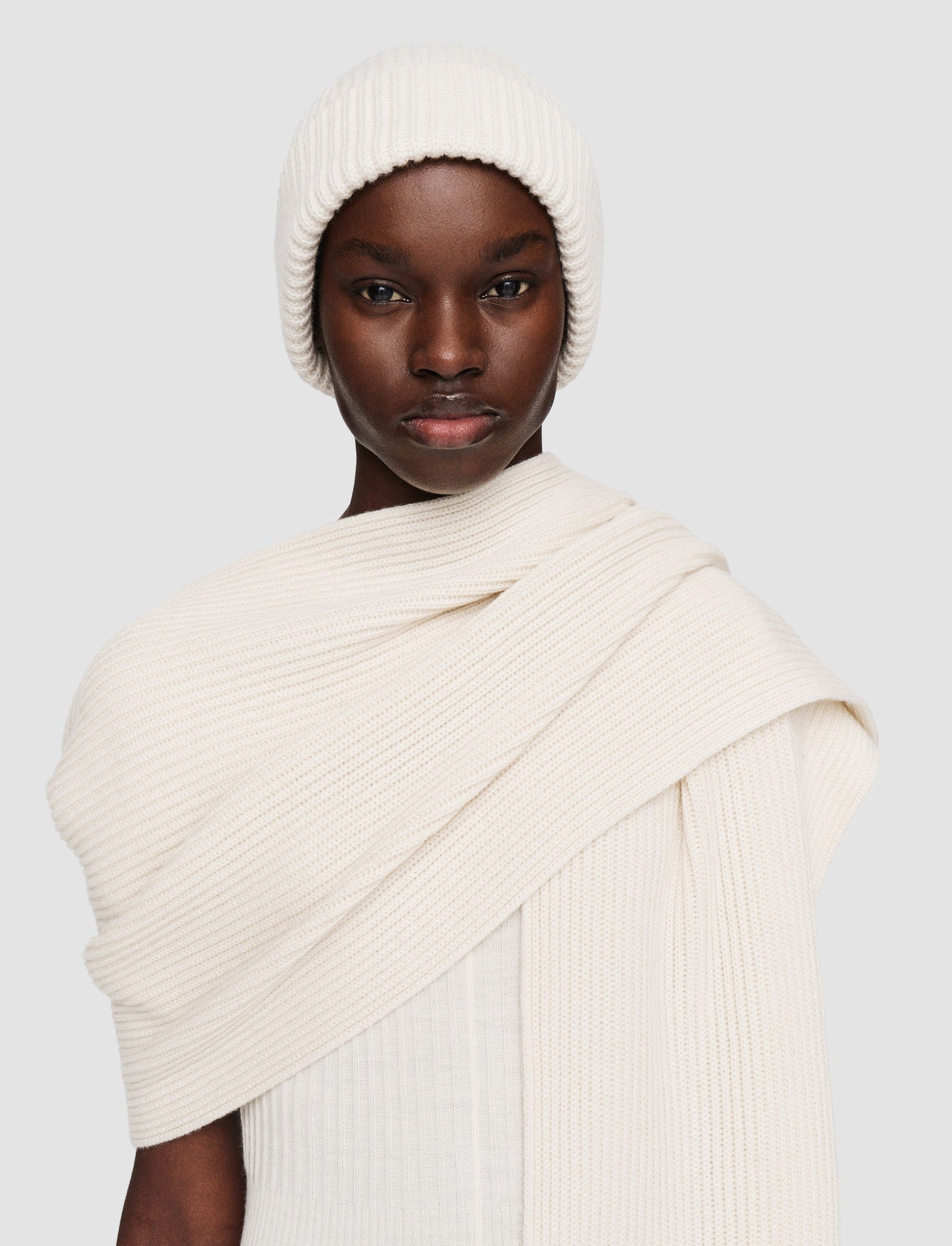 white-light-cardigan-stitch-scarf-JOSEPH