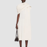 White Light Cardigan Stitch Scarf - Joseph