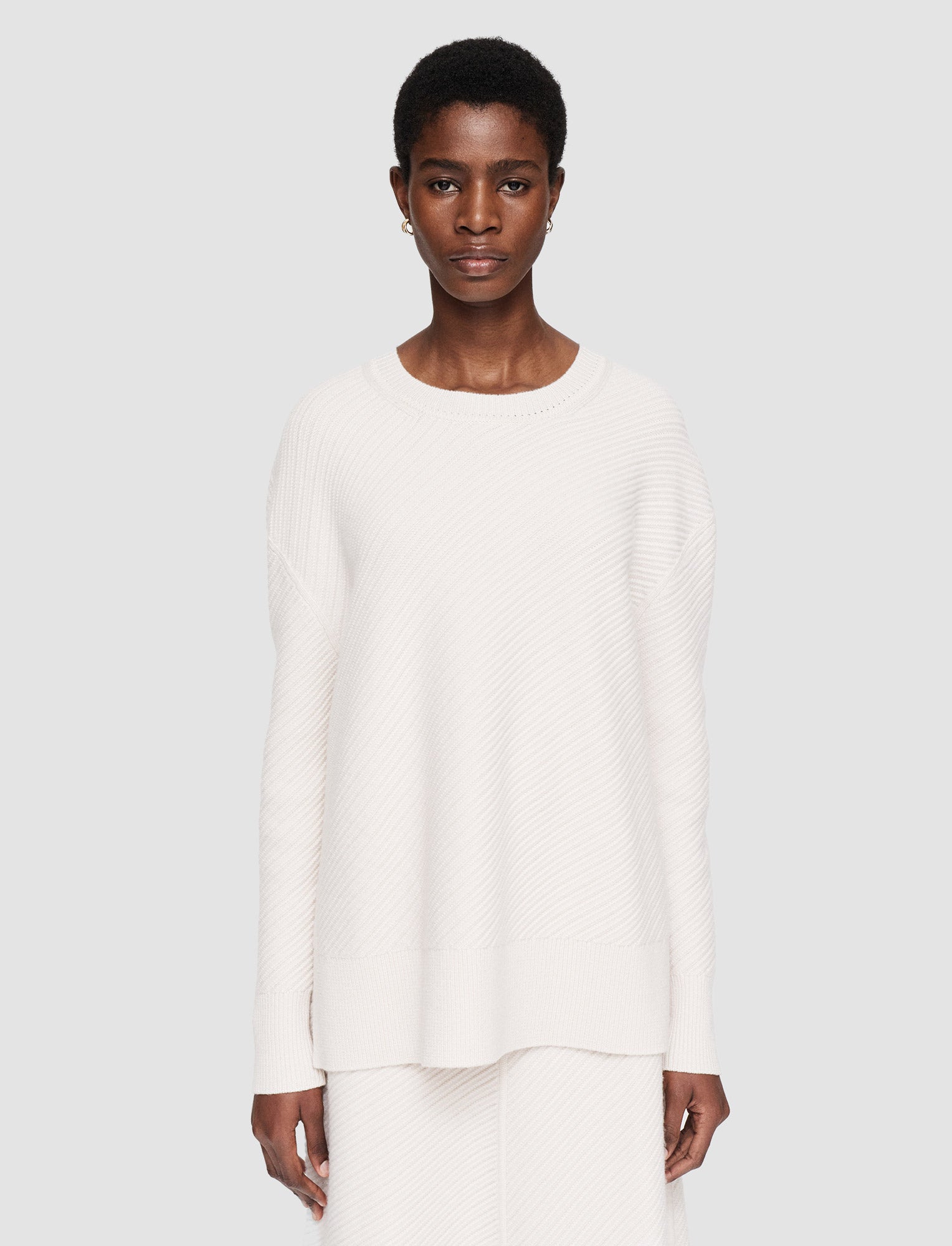 white-diagonal-knit-round-neck-jumper-JOSEPH