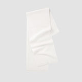 White Diagonal Knit Scarf - Joseph