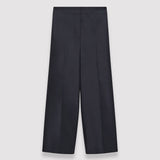 Blue Soft Cotton Silk Thurlow Trousers - Joseph