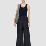 Blue Soft Cotton Silk Thurlow Trousers - Joseph