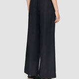 Blue Soft Cotton Silk Thurlow Trousers - Joseph