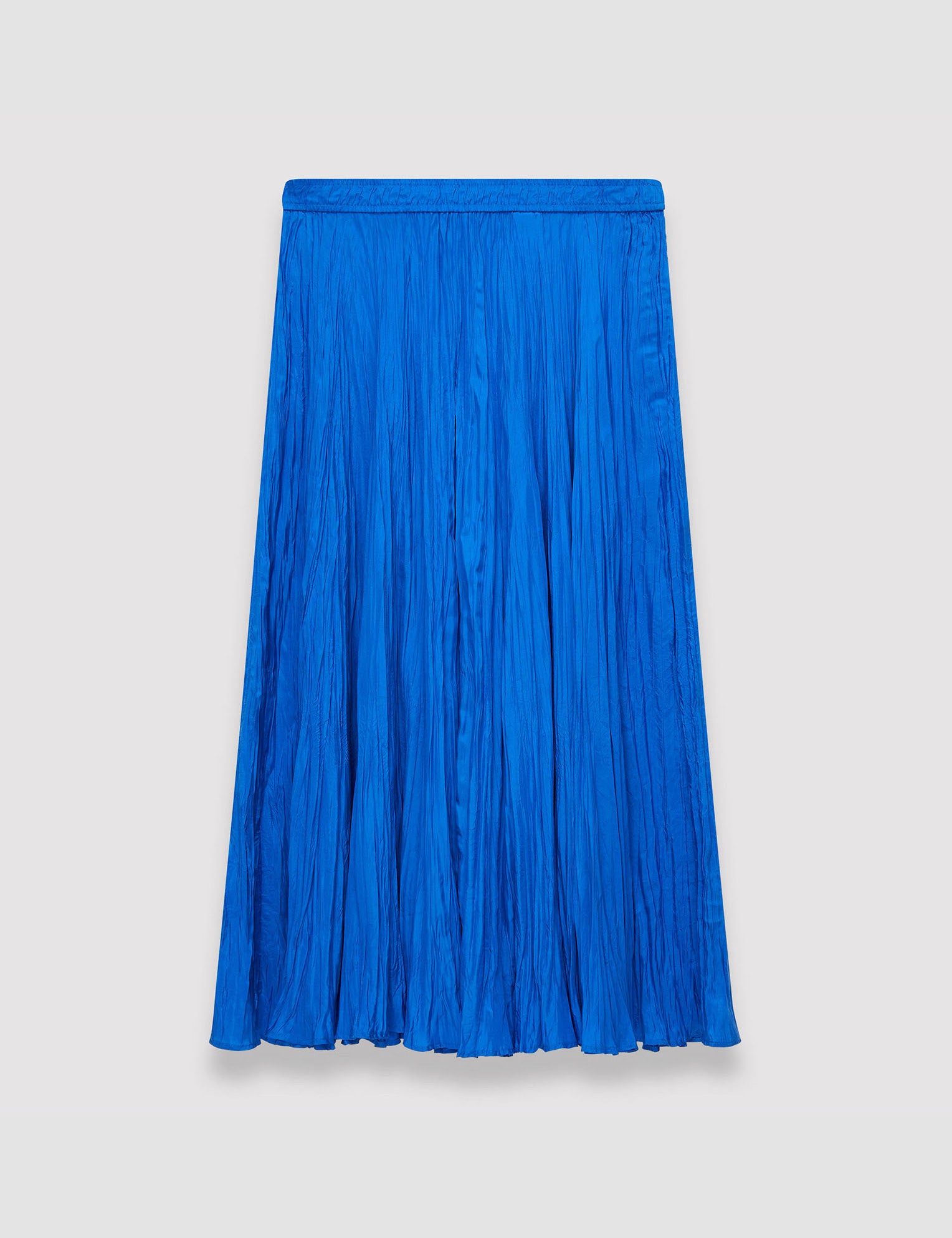 Blue Sully Habotai Silk Skirt - Joseph