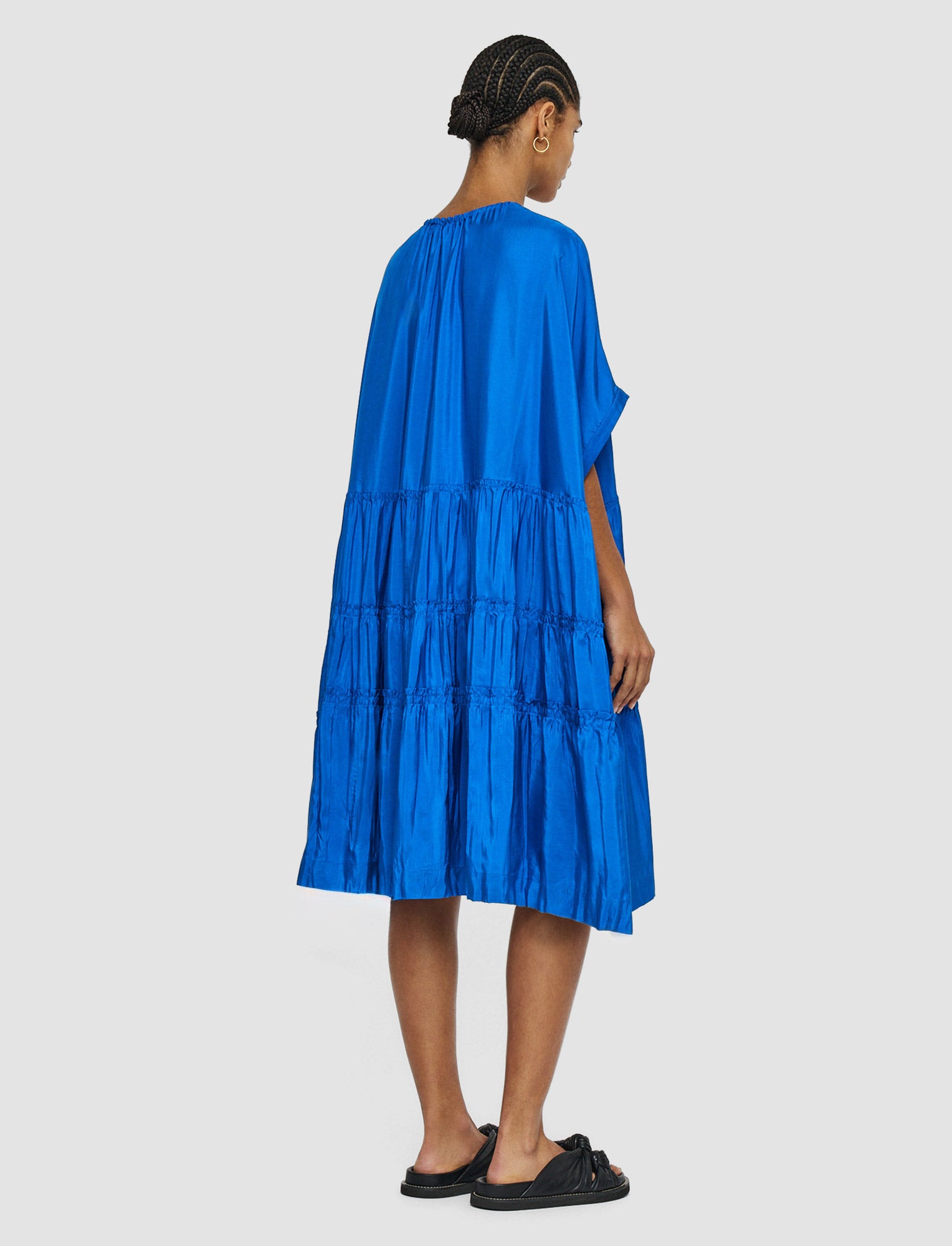 bleu-robe-emile-en-soie-habotai-JOSEPH